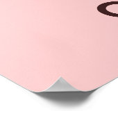 保Calm and食べ Cakeのポスタープリント ポスター (角)