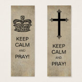 保Calm and 祈 Cross Christian Linen (正面&裏面)