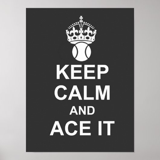 保Calm and Ace Itポスター ポスター (正面)