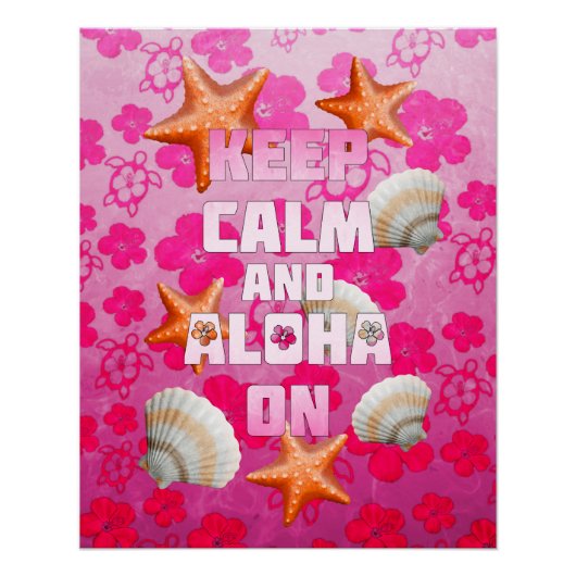 保Calm And Aloha On ポスター (正面)