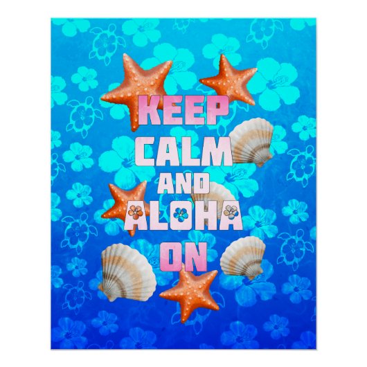 保Calm And Aloha On ポスター (正面)
