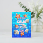 保Calm And Aloha On ポストカード (スタンド正面)