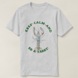 保CALM AND BE A YABBY"メンズTシャツ – おもしろい&ボー Tシャツ