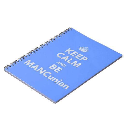 保Calm and Be MANCunian ノートブック (左側)