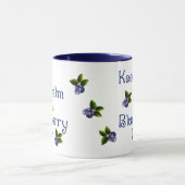 保Calm And Blueberry On Mug マグカップ (中央)