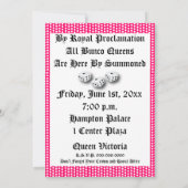 保Calm And Bunco On 招待状 (裏面)