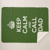保Calm and Callパパ シェルパブランケット (正面(横))