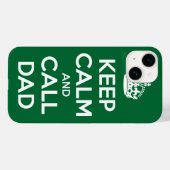 保Calm and Callパパ Case-Mate iPhoneケース (裏面 (横))