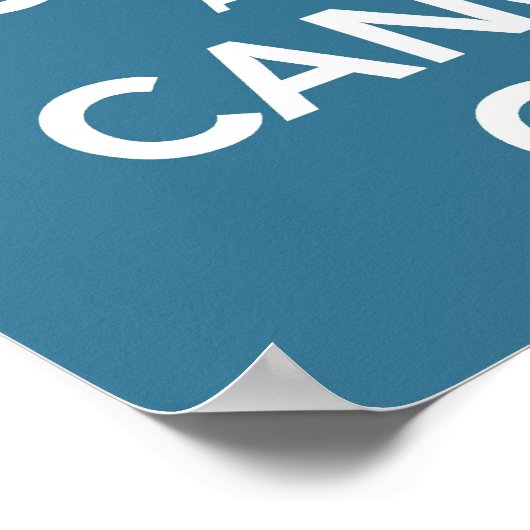 保Calm and Canoe Onプリント ポスター (角)