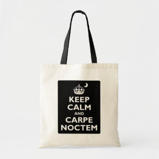 保Calm and Carpe Noctem トートバッグ