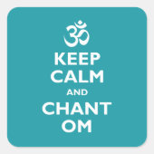 保Calm and Chant Om スクエアシール (正面)