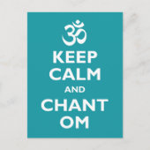 保Calm and Chant Om ポストカード (正面)