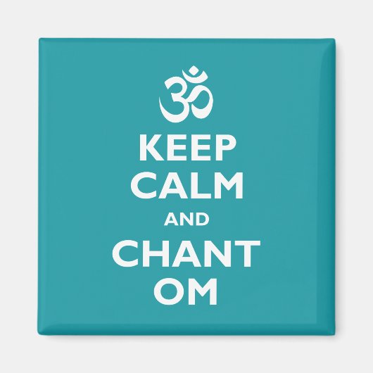 保Calm and Chant Om マグネット (正面)
