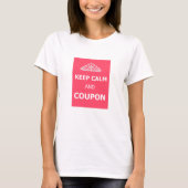 保Calm and Couponシャツ Tシャツ (正面)