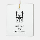 保Calm and Coxtle onオーナメント セラミックオーナメント (左)