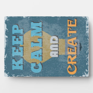 保Calm And Create フォトプラーク