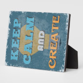 保Calm And Create フォトプラーク (側面)