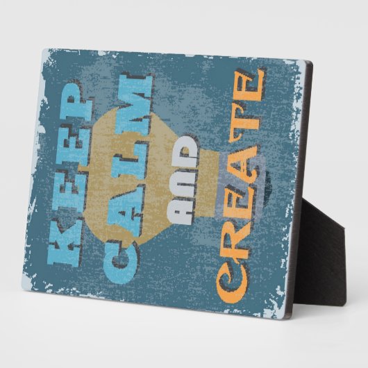 保Calm And Create フォトプラーク (側面)