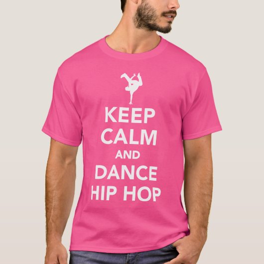保Calm And Danceヒップホップ Tシャツ (正面)