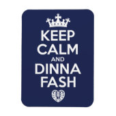 保Calm and Dinna Fash マグネット (縦)