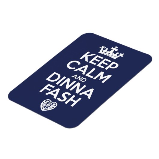保Calm and Dinna Fash マグネット (左側)
