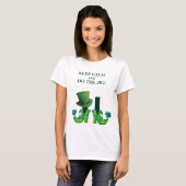 保Calm and Do The Jig - Leprechaun Legs Tシャツ (正面フル)