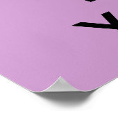 保Calm and do Yogaポスター ポスター (角)