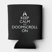 保Calm And Doomscroll On 缶クーラー (裏面)