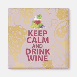 保Calm and Drinkワインギフトアーユニークトデザイン マグネット