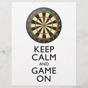 保CALM AND GAME ON - Dart Board チラシ