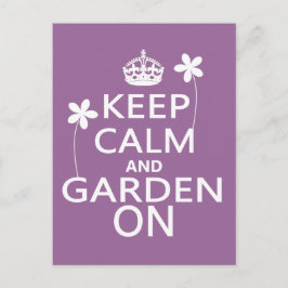 保Calm and Garden ポストカード