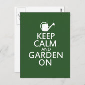 保Calm and Garden ポストカード (正面/裏面)