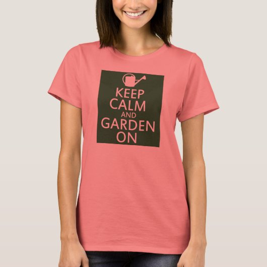 保Calm and Garden Tシャツ (正面)