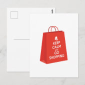 保Calm and Goショッピング(バッグ2) ポストカード (正面/裏面)
