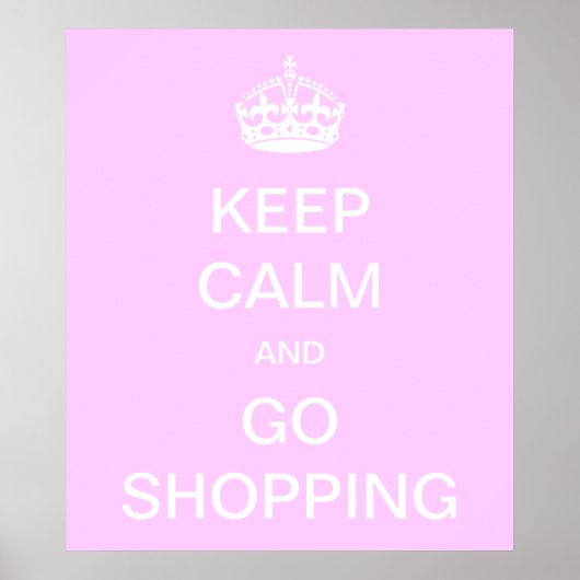 保Calm and Goショッピング ポスター (正面)