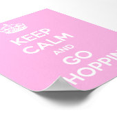 保Calm and Goショッピング ポスター (角)