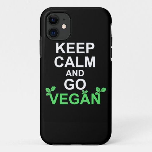 保Calm And Goビーガン Case-Mate iPhoneケース (裏面)