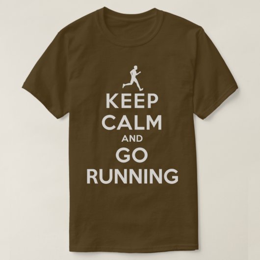 保Calm and Goランニング DSMale Tシャツ (デザイン正面)