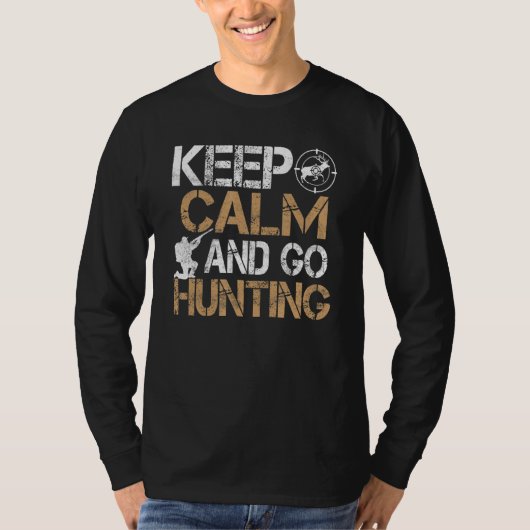 保Calm And Go狩りハンター狩りシーズン Tシャツ (正面)