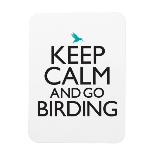 保Calm and Go野鳥観察 マグネット (縦)