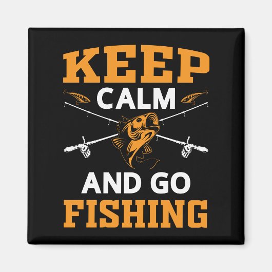 保Calm And Go魚釣り マグネット (正面)
