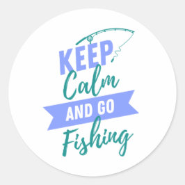 保Calm and Go魚釣り ラウンドシール