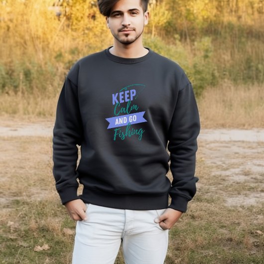 保Calm and Go魚釣り Tシャツ