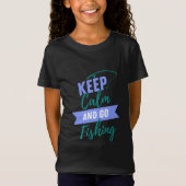 保Calm and Go魚釣り Tシャツ (正面)