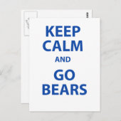 保Calm and Go Bears ポストカード (正面/裏面)