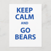保Calm and Go Bears ポストカード (正面)