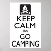 保Calm and Go Camping ポスター (正面)