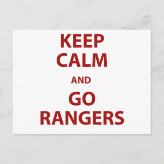 保Calm and Go Rangers ポストカード