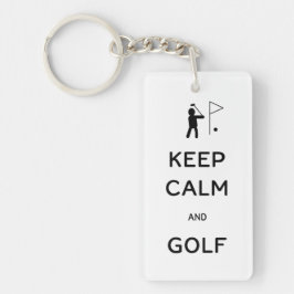 保Calm and Golf キーホルダー