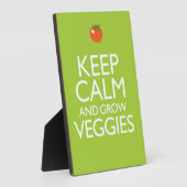 保Calm and Grow Veggies フォトプラーク (側面)